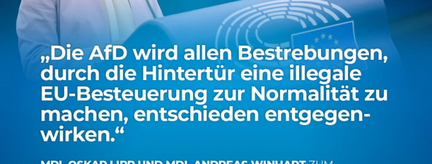 EU will neue Unternehmensabgabe – AfD warnt vor Milliardenbelastung für deutsche Firmen