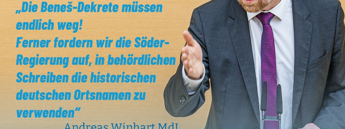 Andreas Winhart zu Beneš-Dekreten