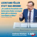 Andreas Winhart Leerstände Bauprojekte Bebauungsplan