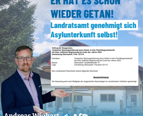 Andreas Winhart Oberaudorf Asyl Lederer