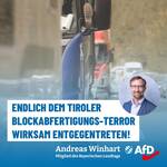 Andreas Winhart Tirol Blockabfertigung