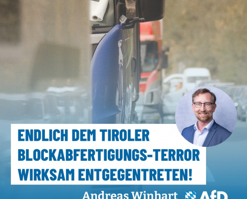 Andreas Winhart Tirol Blockabfertigung