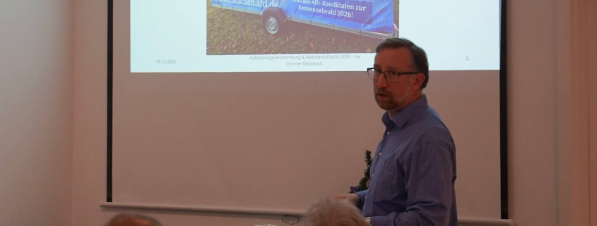 AfD-Landratskandidat Andreas Winhart