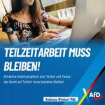 Attraktive Arbeitsangebote statt Verbot und Zwang- das Recht auf Teilzeit muss bestehen bleiben!
