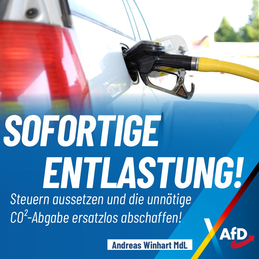Andreas-Winhart-Tankregelung-Steuern-Entlastung