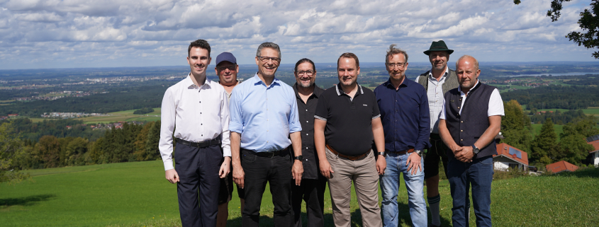 Ortstermin zum Brennerzulauf mit Andy Winhart