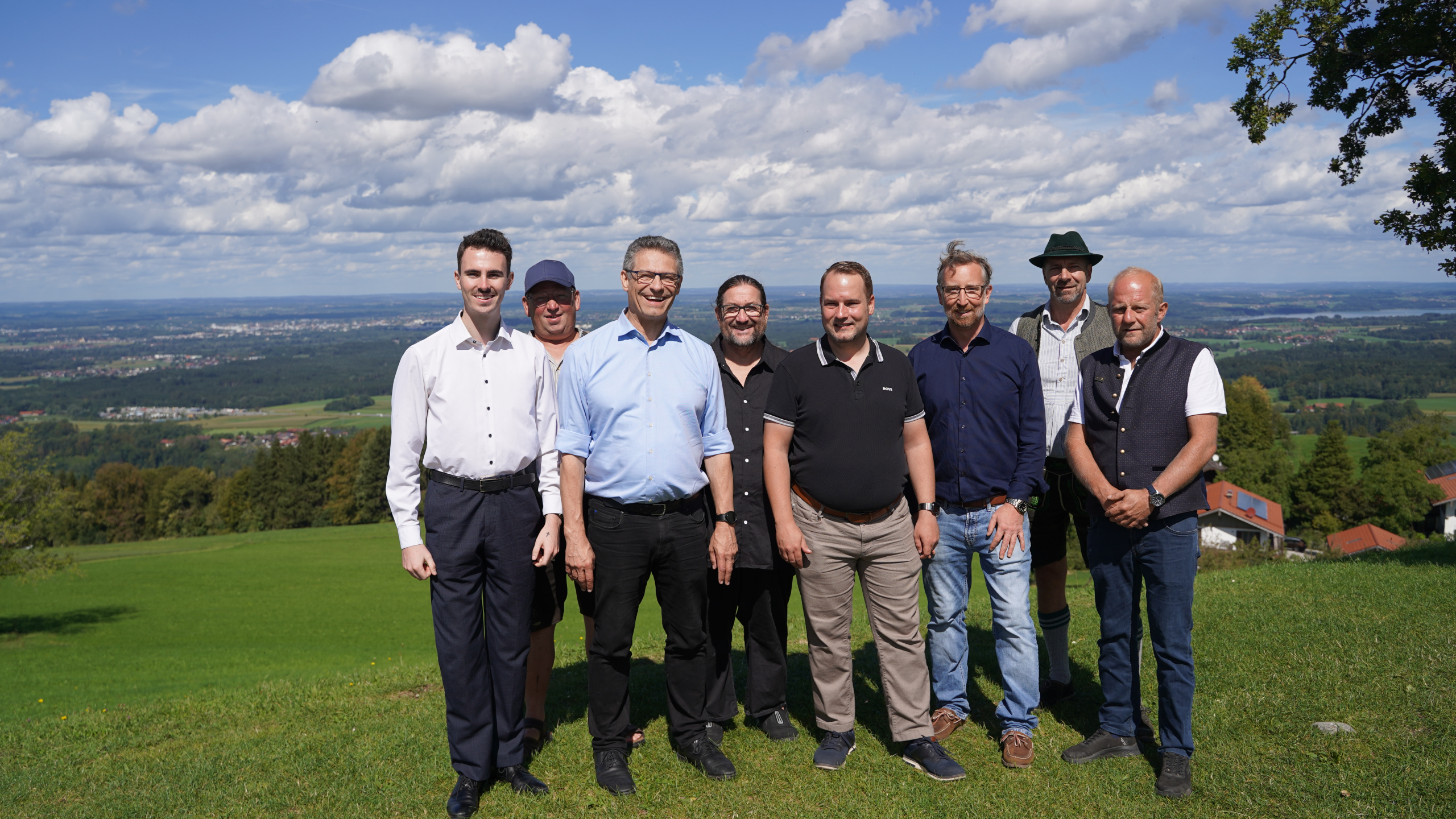 Ortstermin zum Brennerzulauf mit Andy Winhart